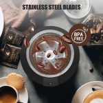 Aigostar Natural 30RRJ - Elektronische Koffiemolen - koffiemaler - Coffee Grinder - Kruidenmolen - BPA-vrij - 200W - Zwart - Image 6